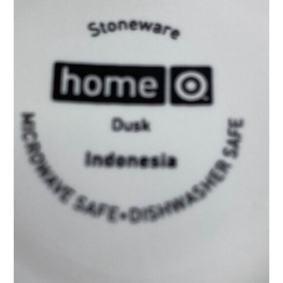 Home Target DUSK Brown Chocolate Geometric Leaves Stoneware 14oz Cups Mugs Set 4 - Picture 8 of 16